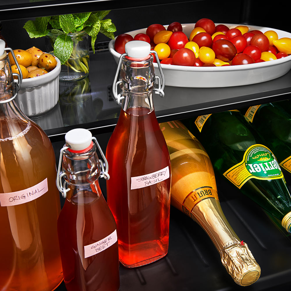 Frigobar KitchenAid acero inoxidable 138L KURR114KSB KitchenAid