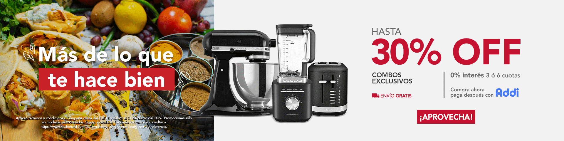 Combos KitchenAid
